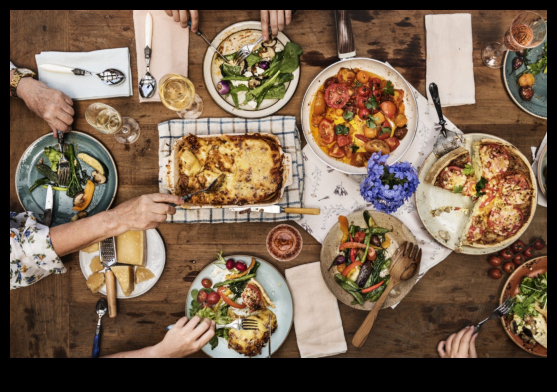 Potluck קולינרי עשה זאת בעצמך: שיתוף מנות בעבודת יד עם חברים