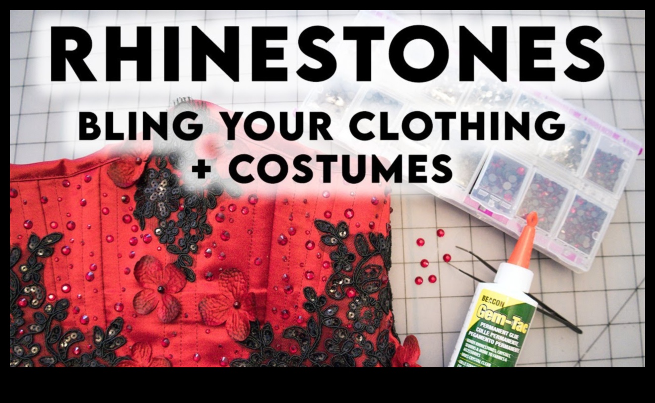 נצנוץ וברק: ביגוד ואביזרים עשה זאת בעצמך עם אבני חן