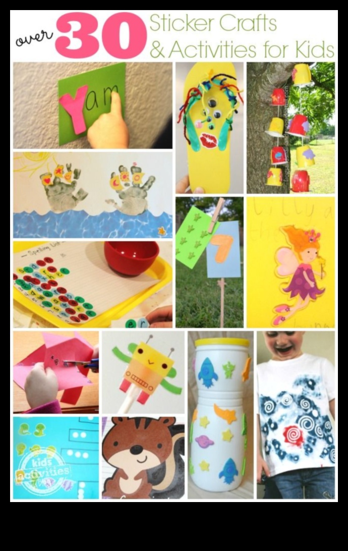 לוחות סיפור של מדבקות לילדים עשה זאת בעצמך: יצירת סיפורים עם מדבקות