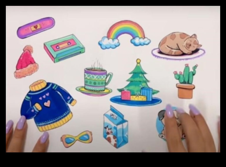 לוחות סיפור של מדבקות לילדים עשה זאת בעצמך: יצירת סיפורים עם מדבקות