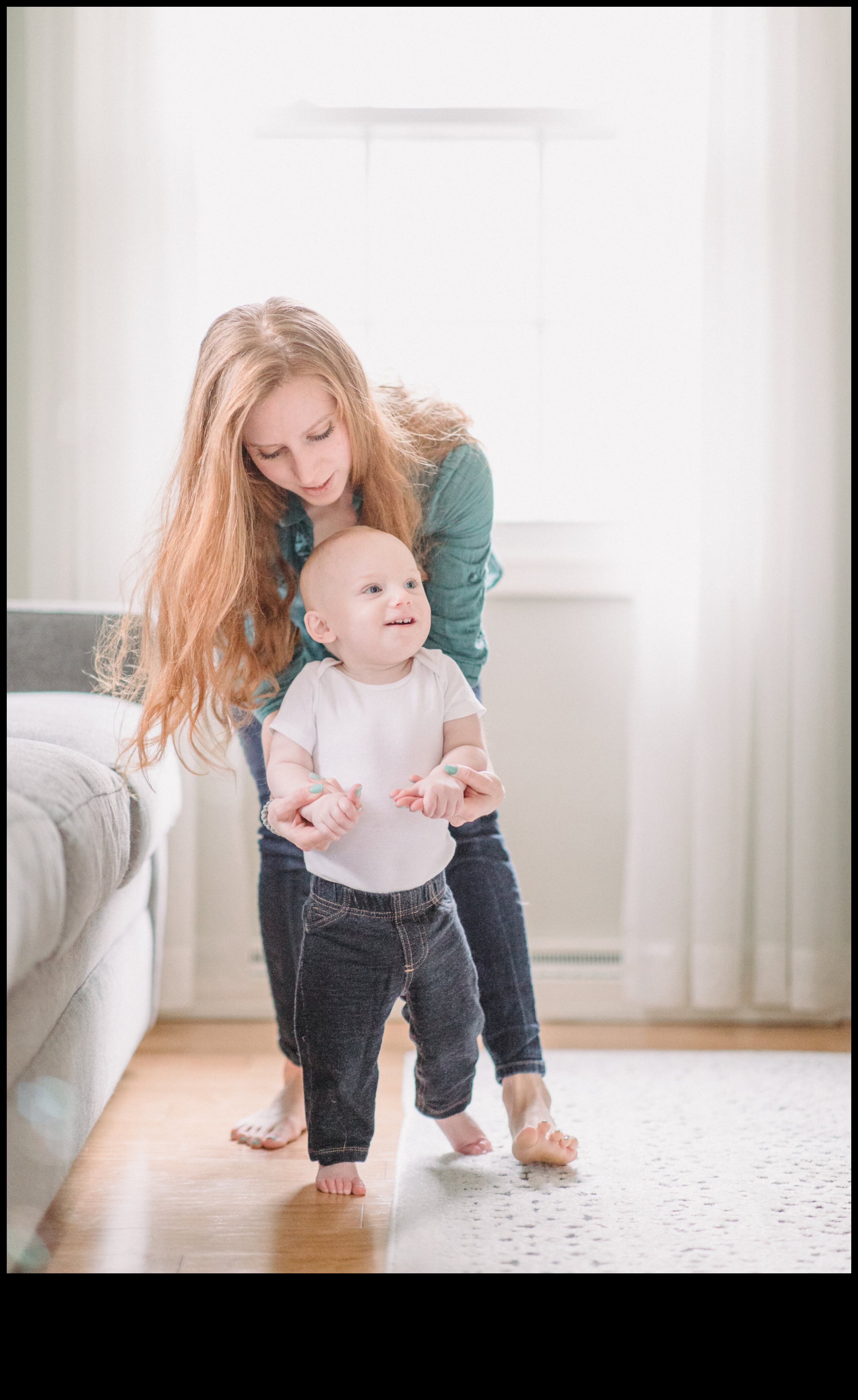 צעדים רכים: ציוד עדין להליכות הראשונות של התינוק