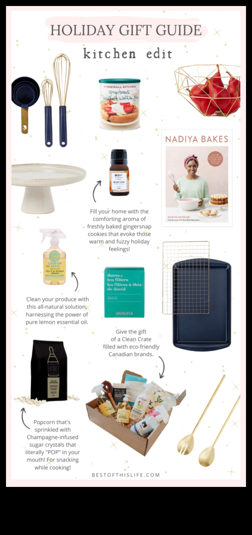 מוקצף: השראה למתנות אפייה ובישול