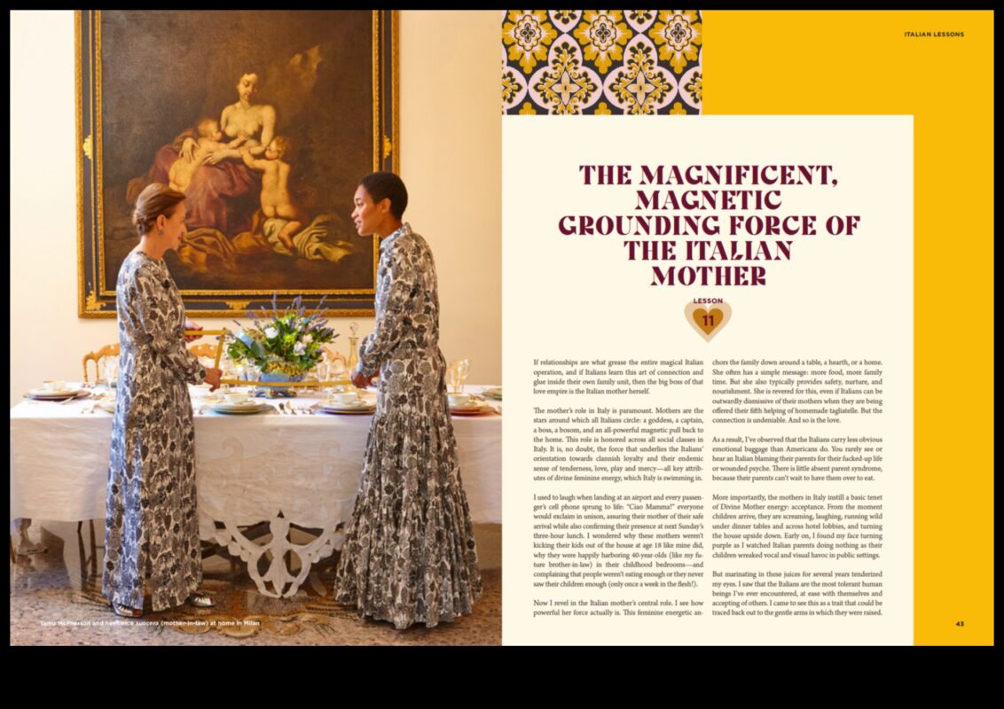הסודות של אמא: פתיחת הקסם של הבישול האיטלקי