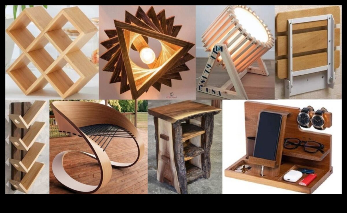 פלאי עיבוד עץ: יצירות עץ בעבודת יד לכל חדר