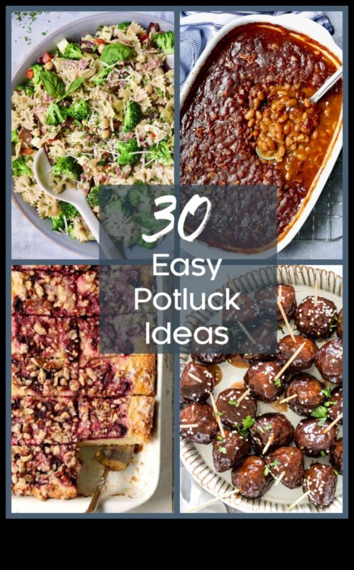 Potluck קולינרי עשה זאת בעצמך: שיתוף מנות בעבודת יד עם חברים