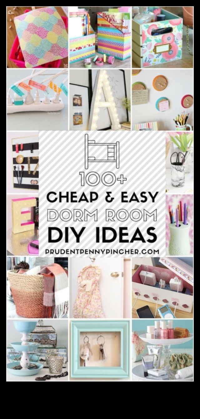 מלאכת עשה בעצמך לסטודנטים: עיצוב חדרי מעונות ועוד